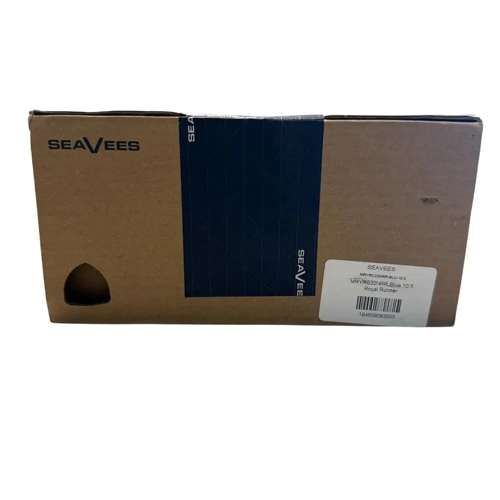 seaVees Mens Royal Runner in Blue, Size 10.5